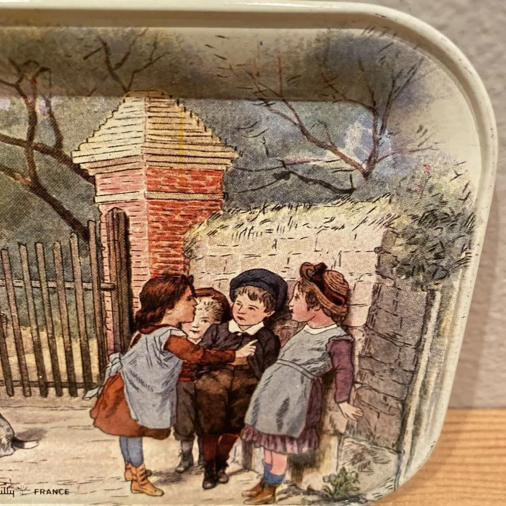Vintage Massilly France Children's Tray‎